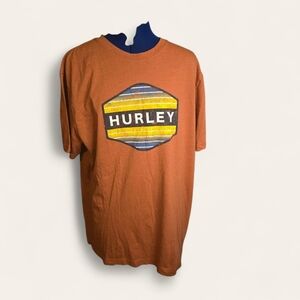 Hurley Men's Orange Graphic T-Shirt